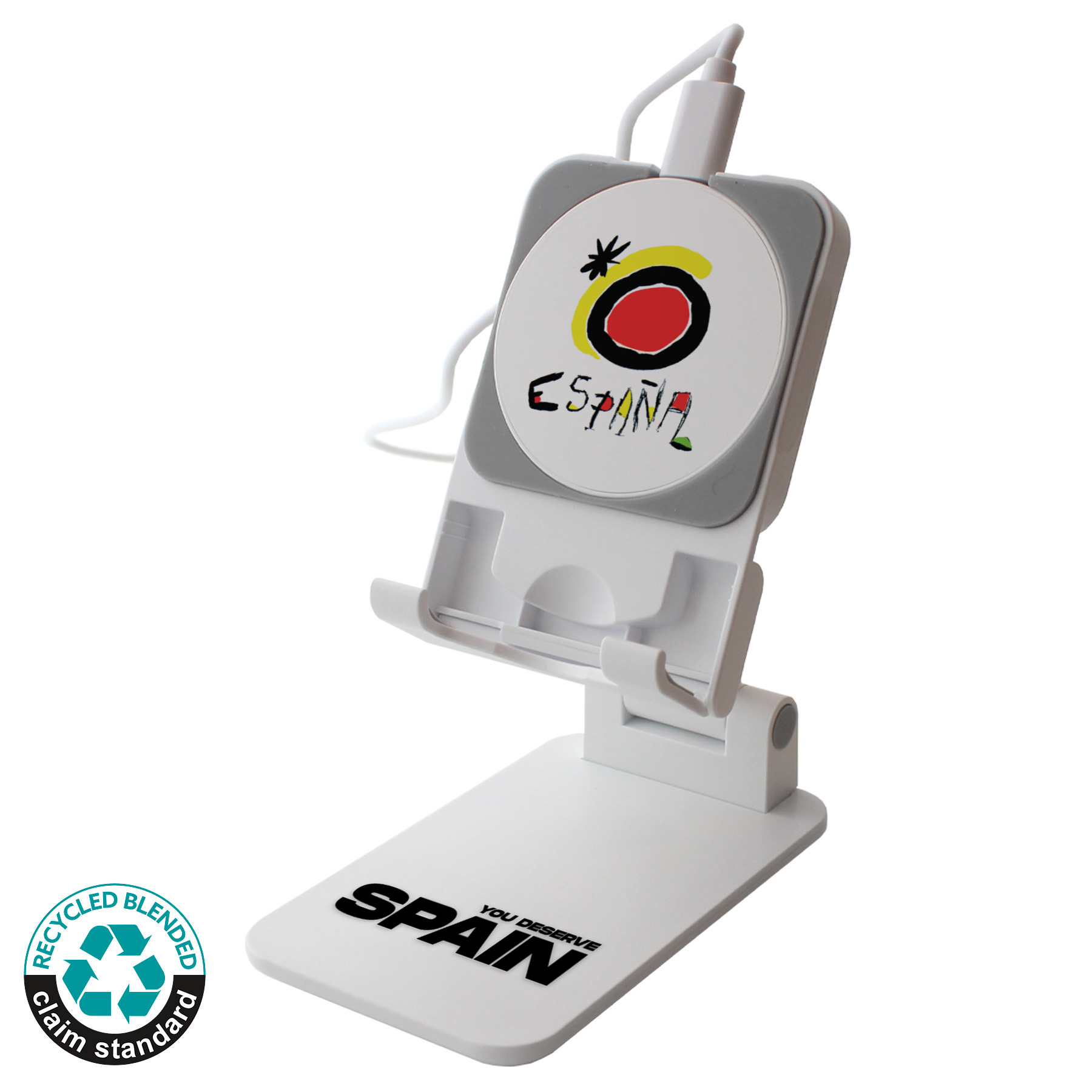 iStand Plus Eco w/ Removable 15W MagSecure Wireless Charger 2