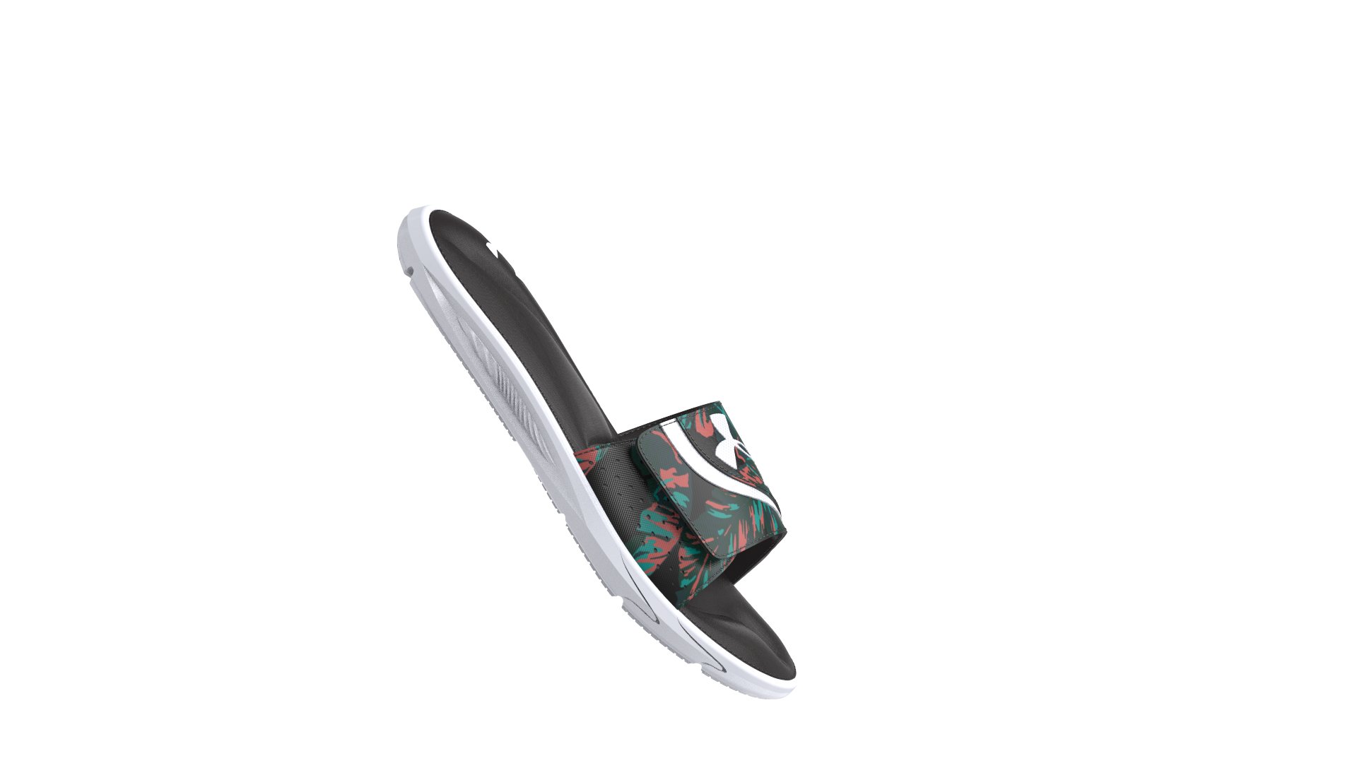 UA Ignite VI Graphic Strap Boys' Slides 6