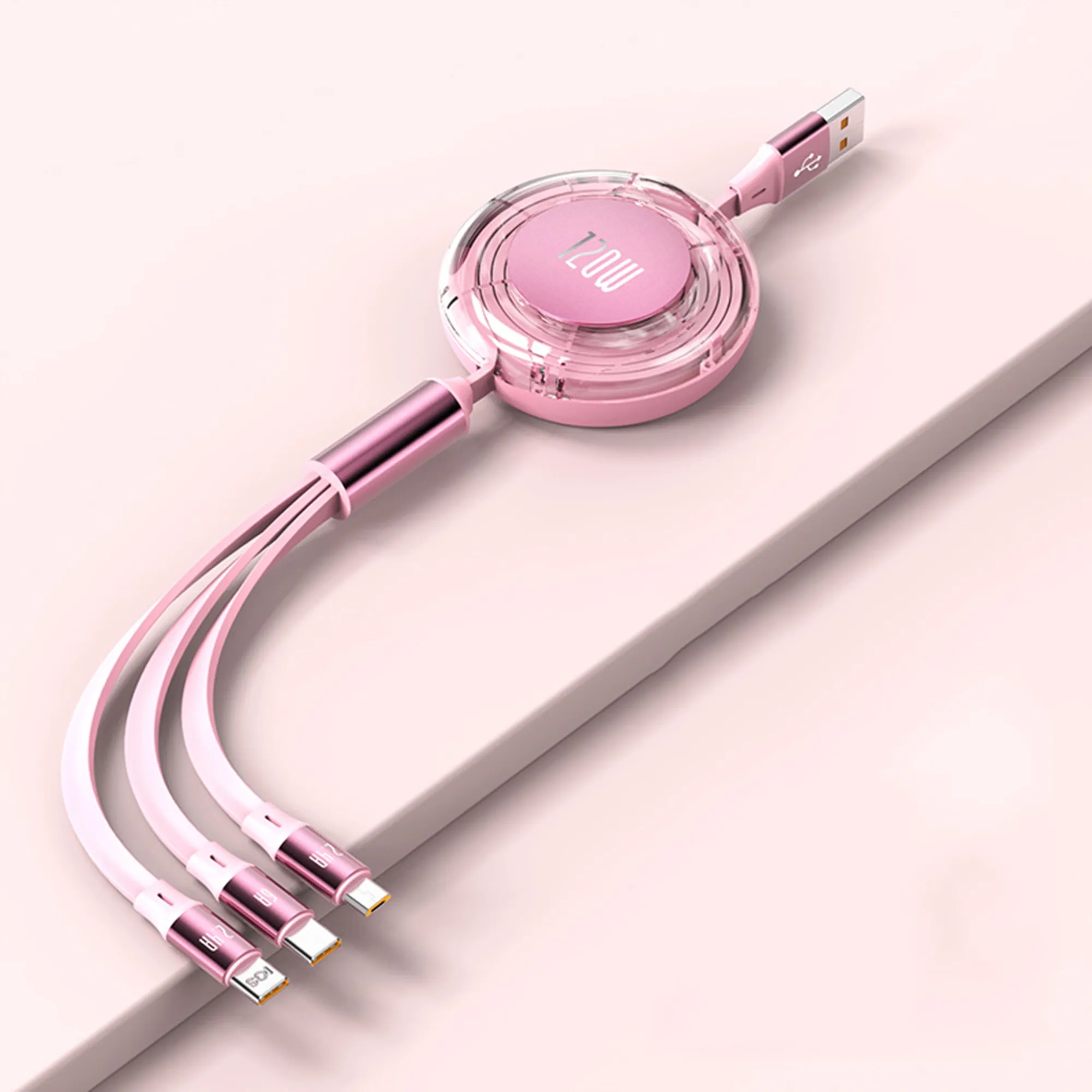 Custom Logo 120W 3-in-1 Cable 4