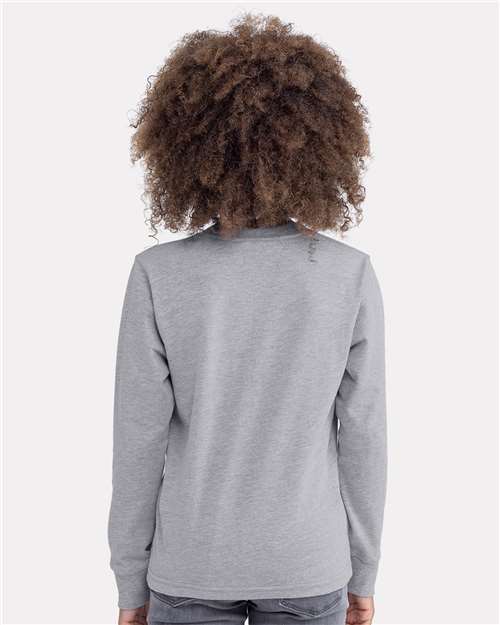 Youth Cotton Long Sleeve Tee - 3311 32