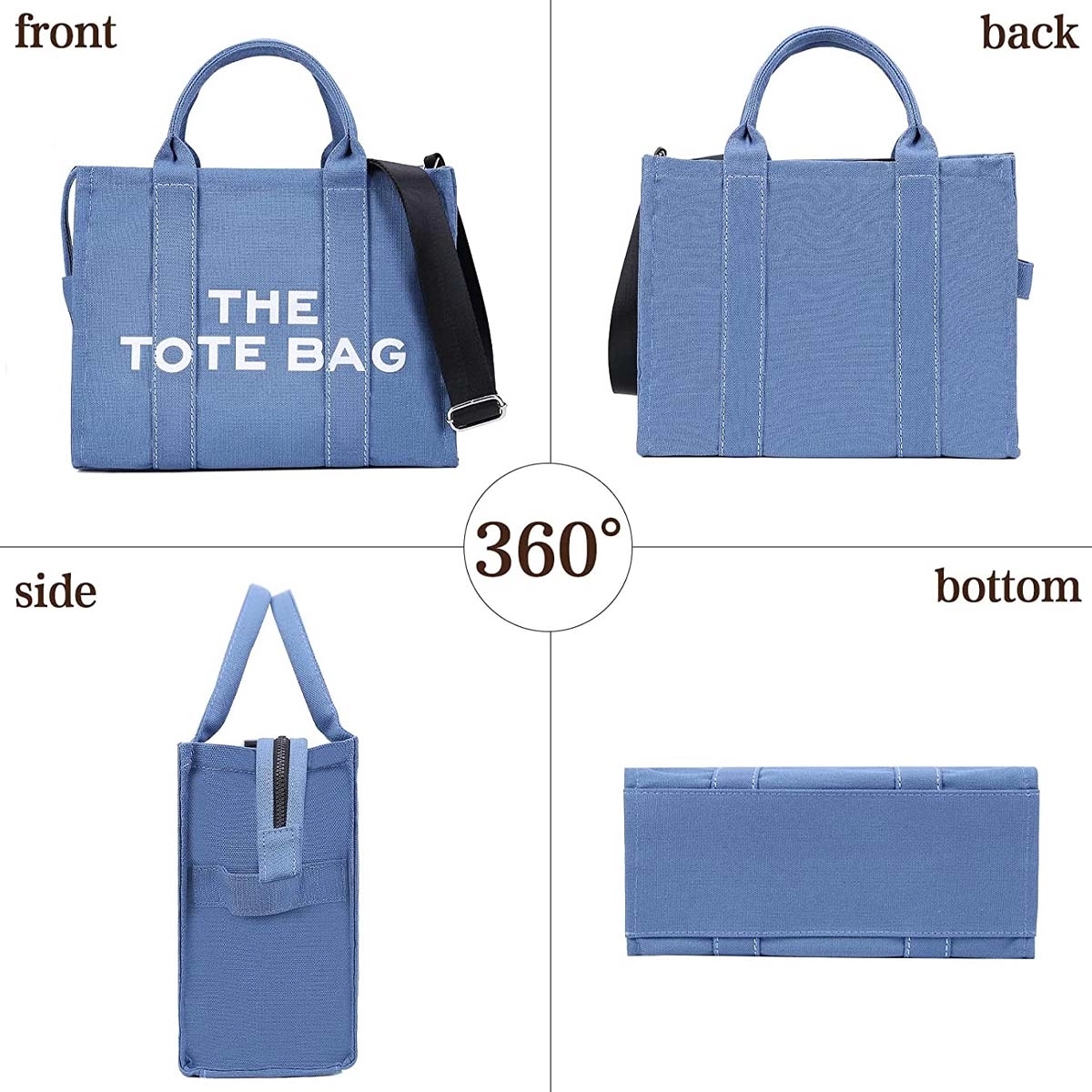 Canvas Tote Bag, custom tote bag with logo imprint 2
