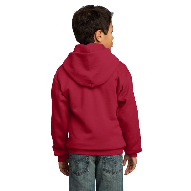 Port & Company - Youth Core Fleece Pullover Hooded Sweatshirt. 93