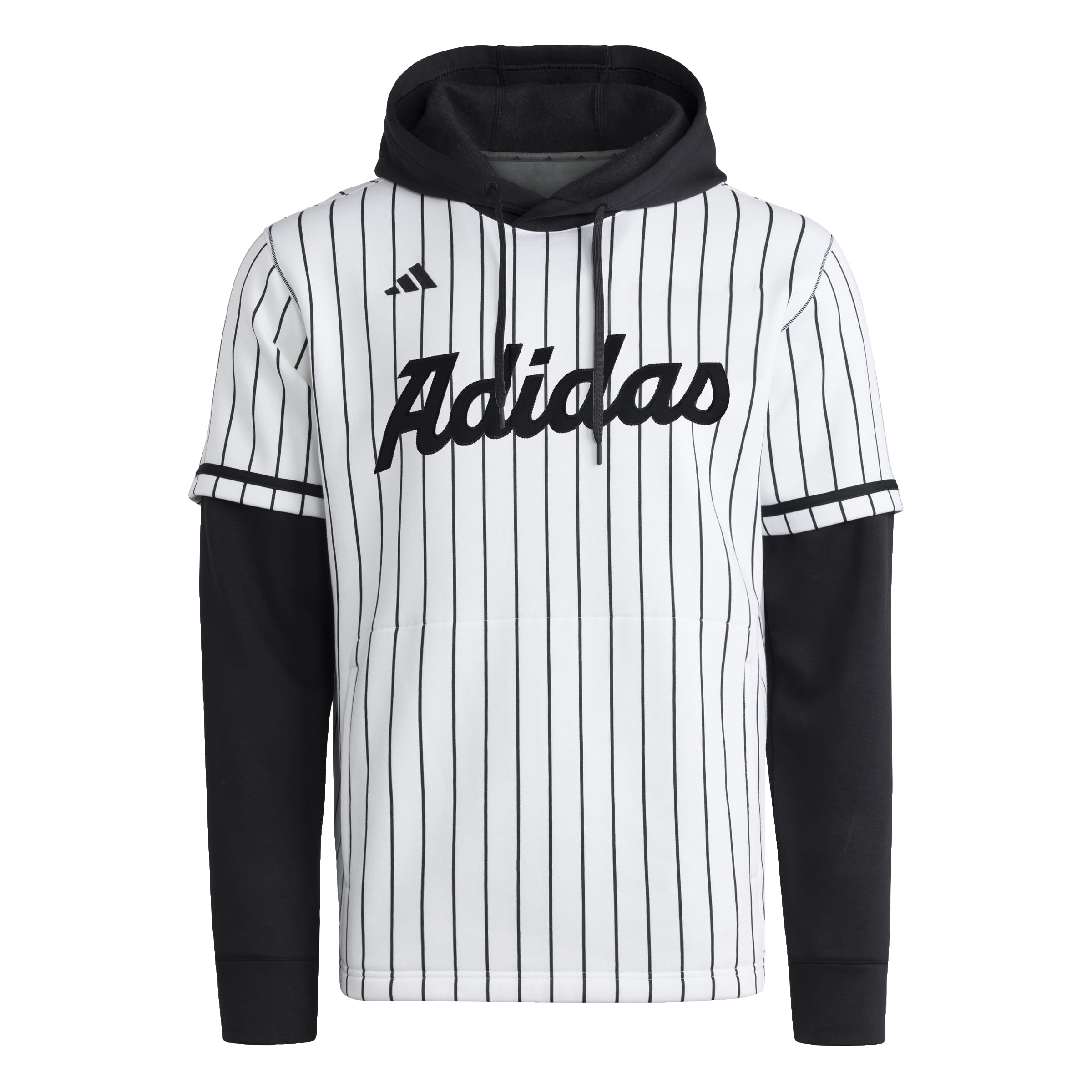 adidas Dugout Pinstripe Hooded Jersey 2