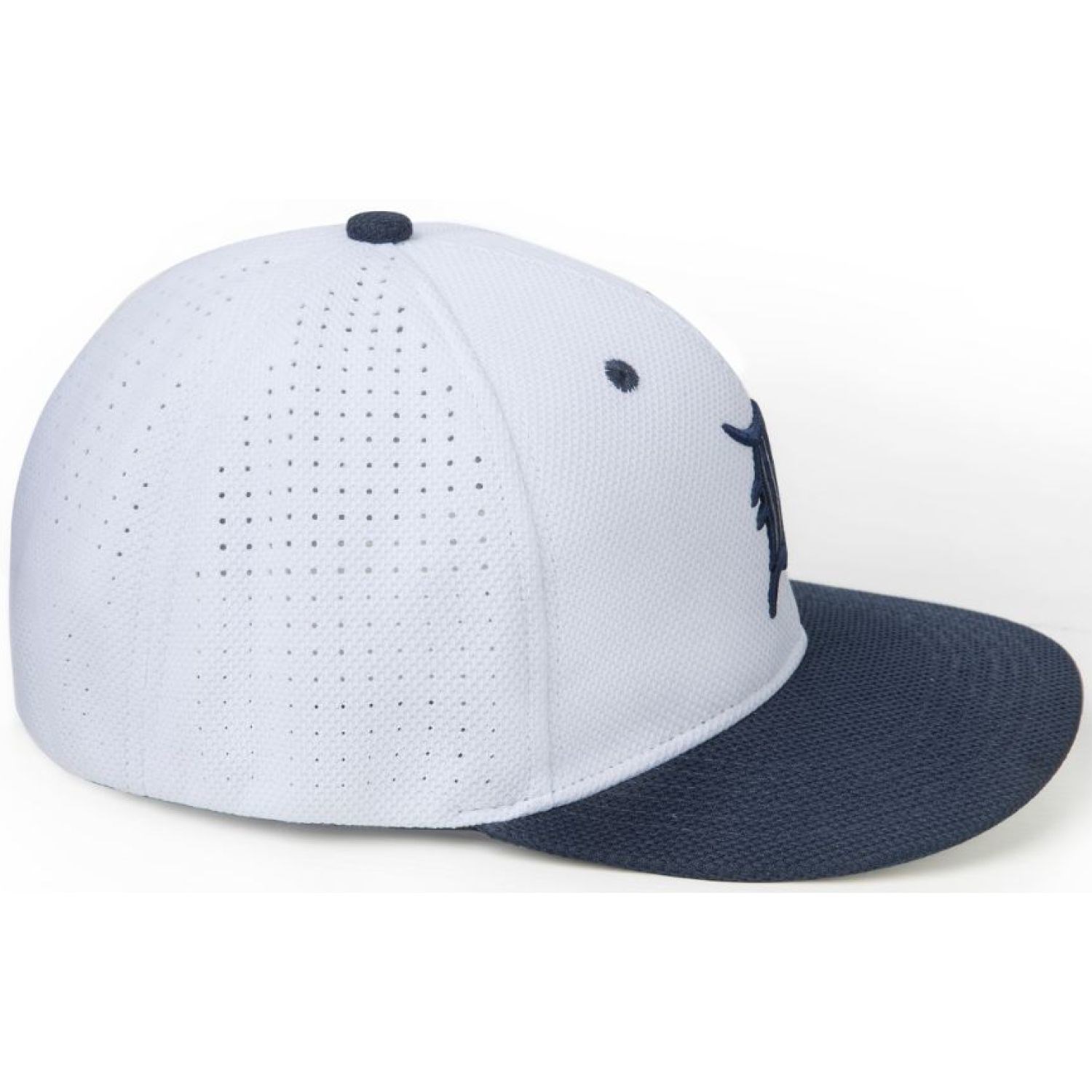 Premium 6-Panel Mid Crown Perforated back 4-Panels Vapor Tech Fabric Spandex Shape Cap 5