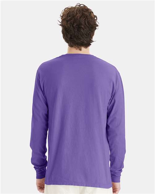 Unisex Garment-Dyed Long Sleeve T-Shirt - GDH200 250