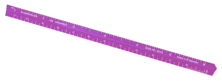 6" L2R Architect Pocket Scale 14