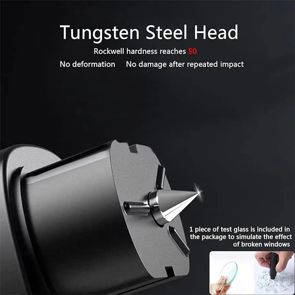 Portable Concealed Window Breaker Seat-Belt Cutter Key-Chain 1