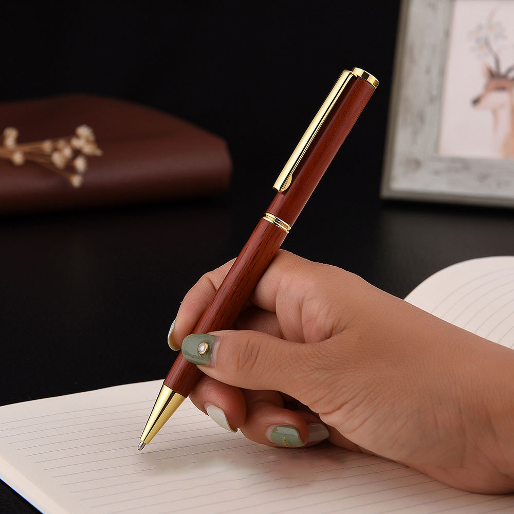 Handcrafted Sandalwood Ballpoint Pen 4