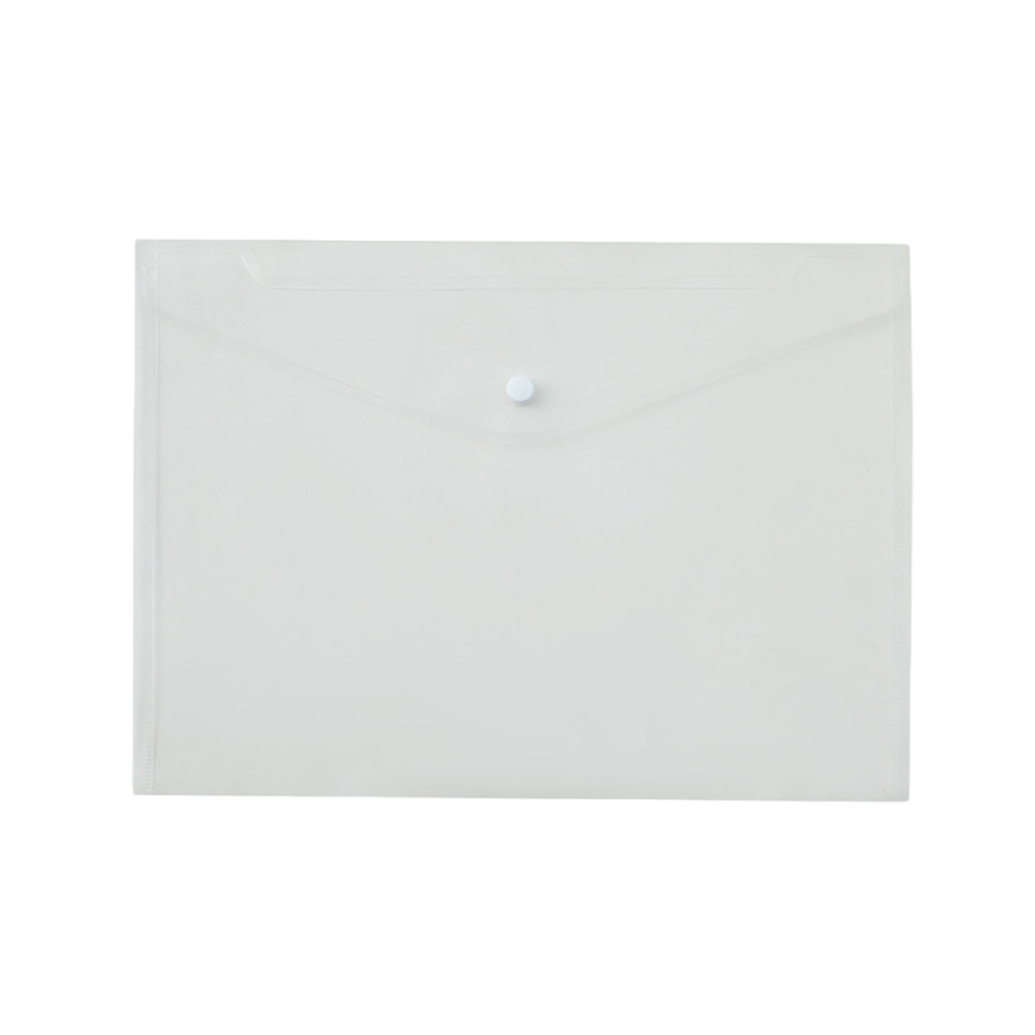A4 Button File Folder – Transparent & Waterproof Design 11