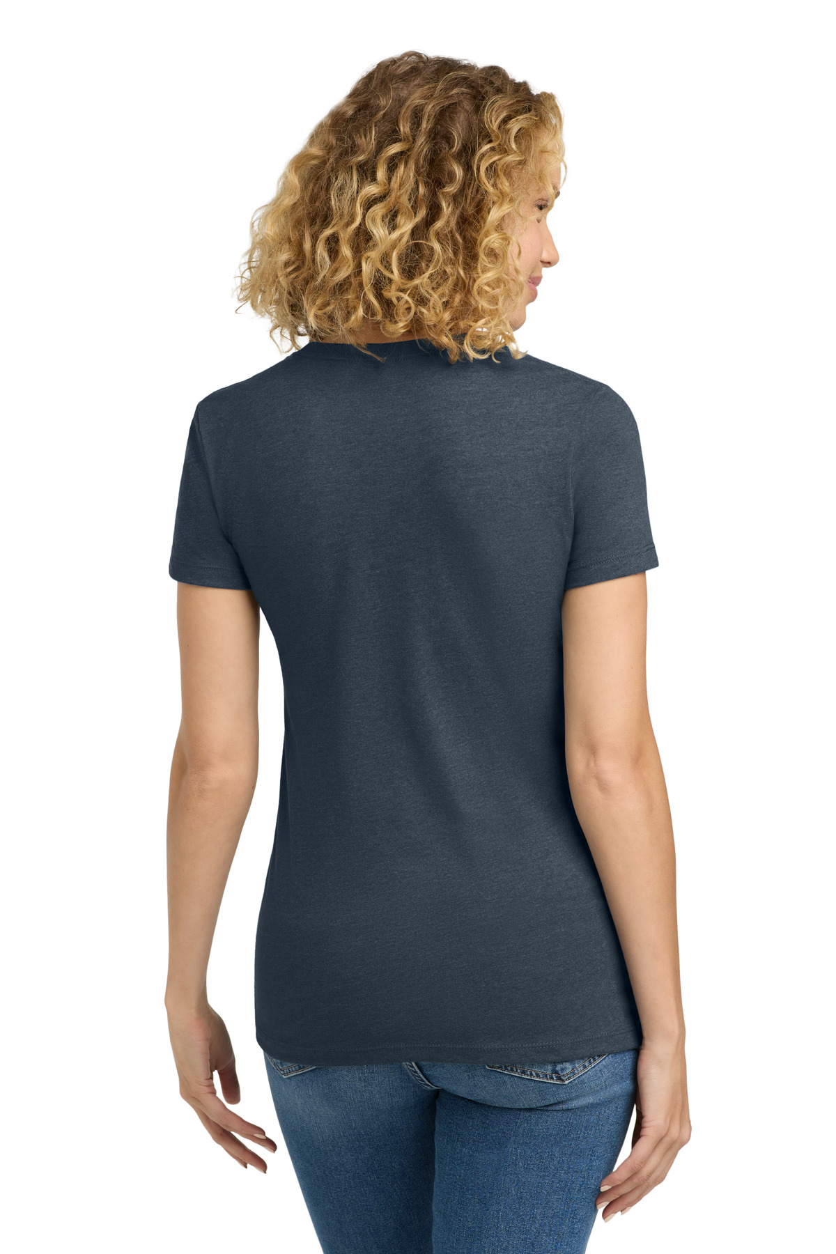 Next Level Apparel Women's CVC Tee. NL6610 100
