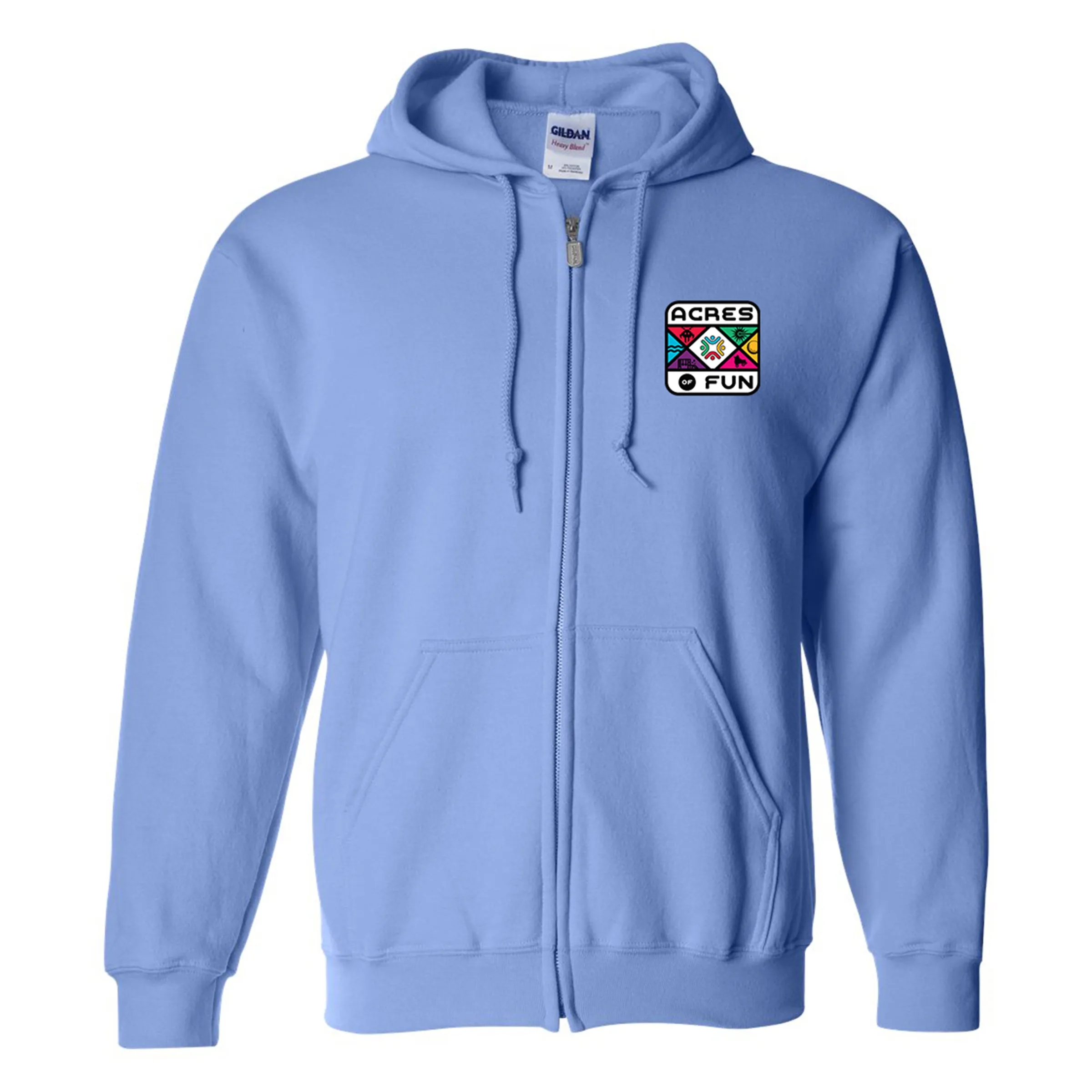 Gildan(R) - Heavy Blend(TM) Full-Zip Hooded Sweatshirt, custom hoodie or sweatshirt with logo imprint 13