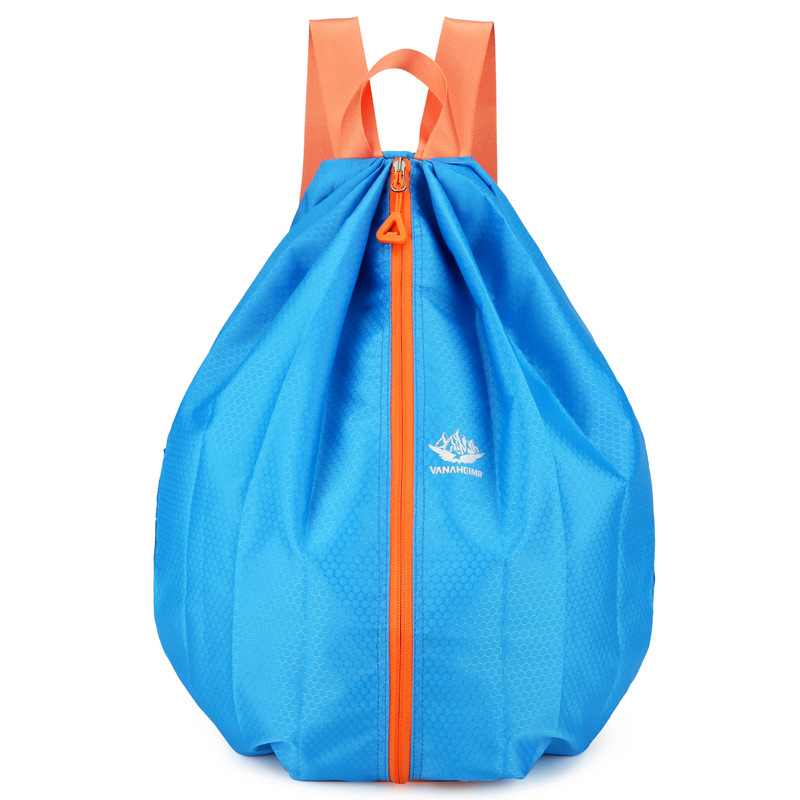 Foldable Middle Zipper Splash Proof Outdoor Sports Backpack 5