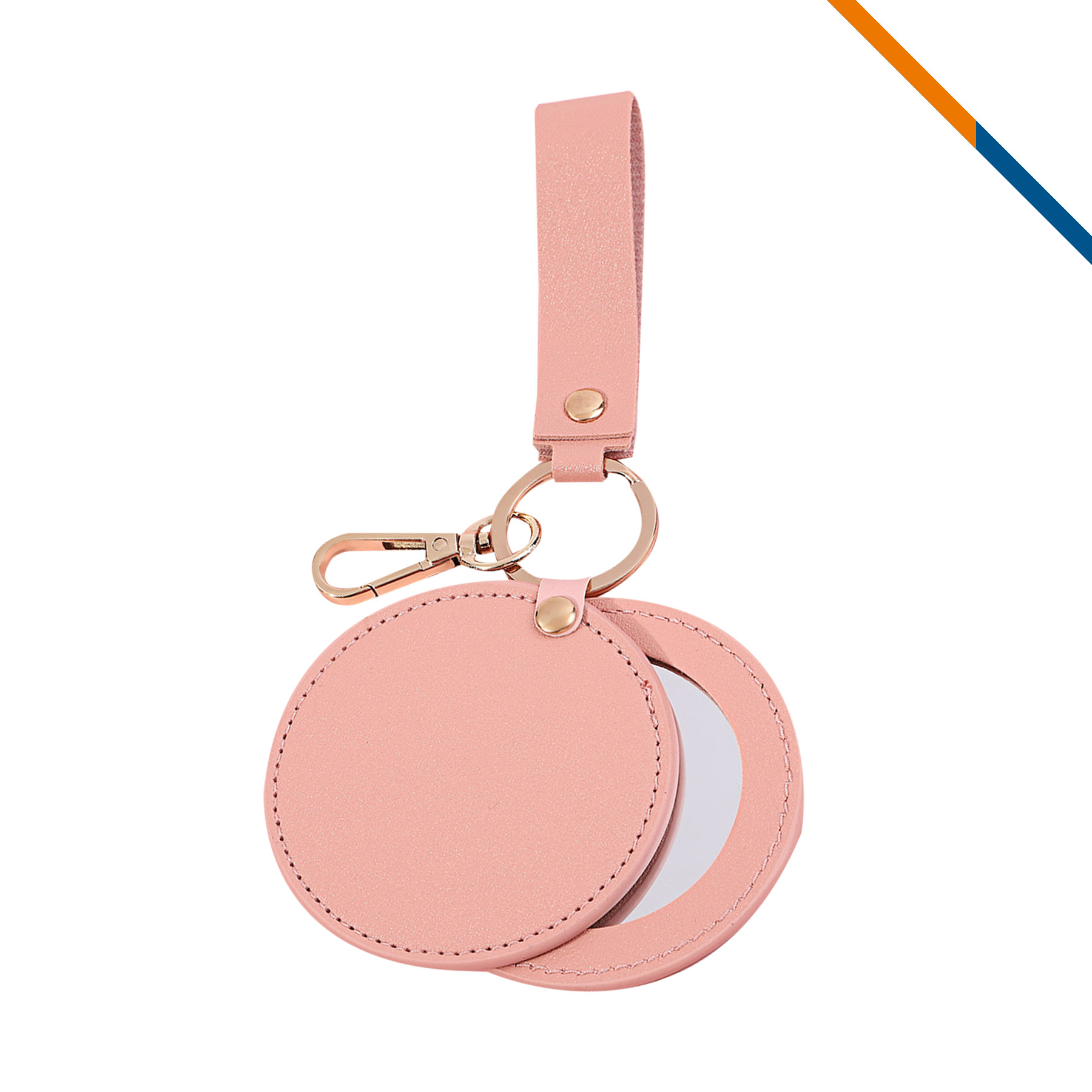 Rava PU Leather Keychain Mirror 4