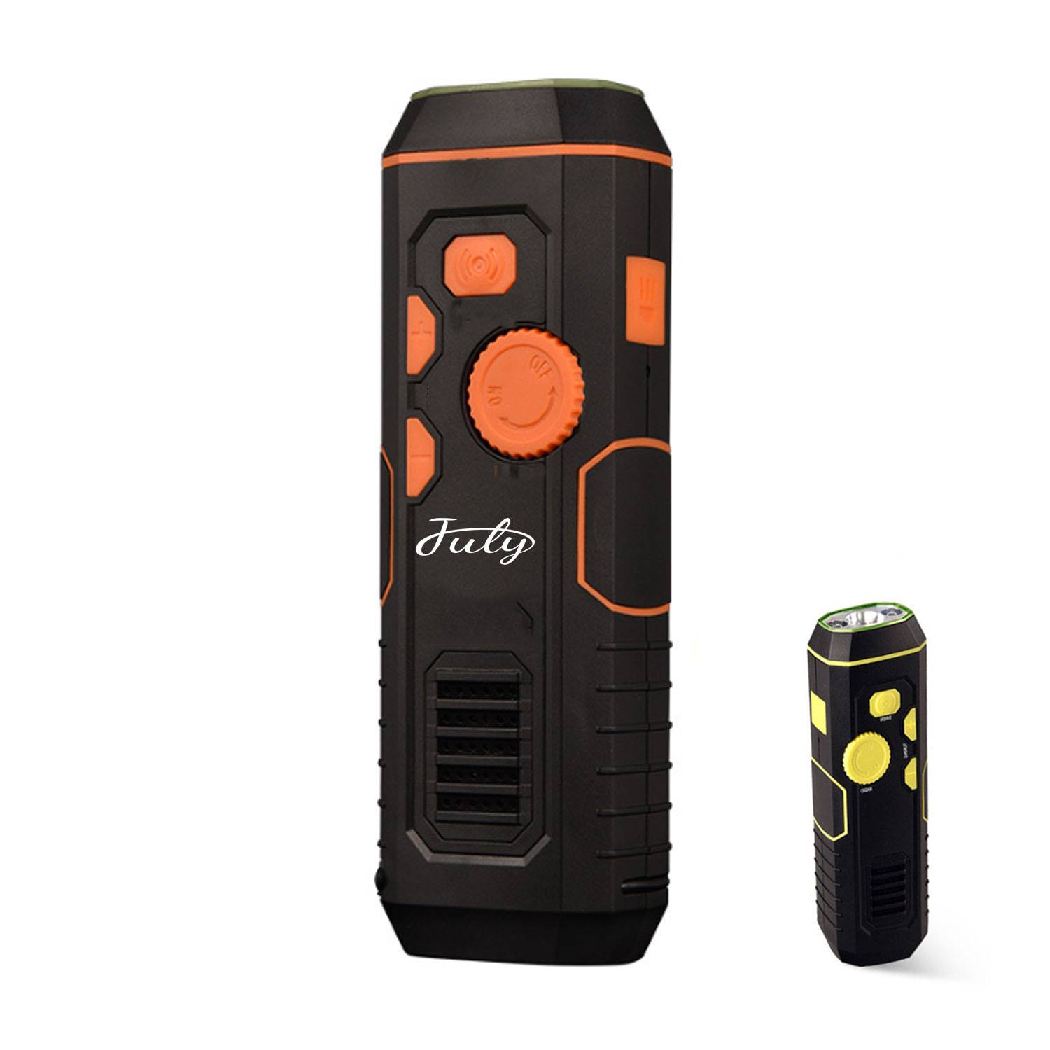 Multifunctional Flashlight Hand Crank Charging Radio 2