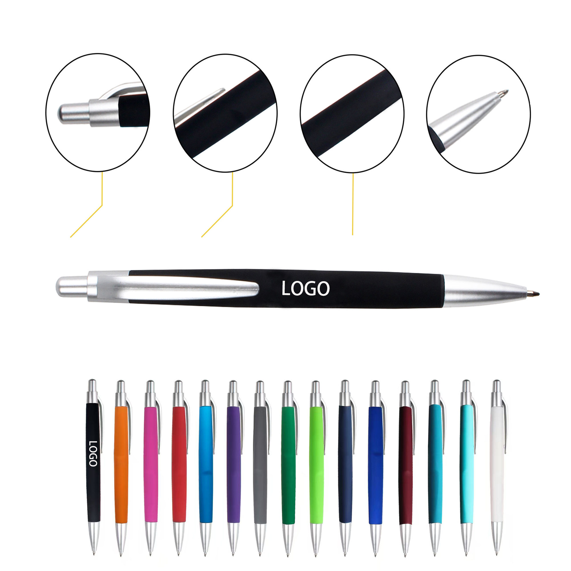 MOQ:20pcs Custom Imprint Ballpoint Pen 1