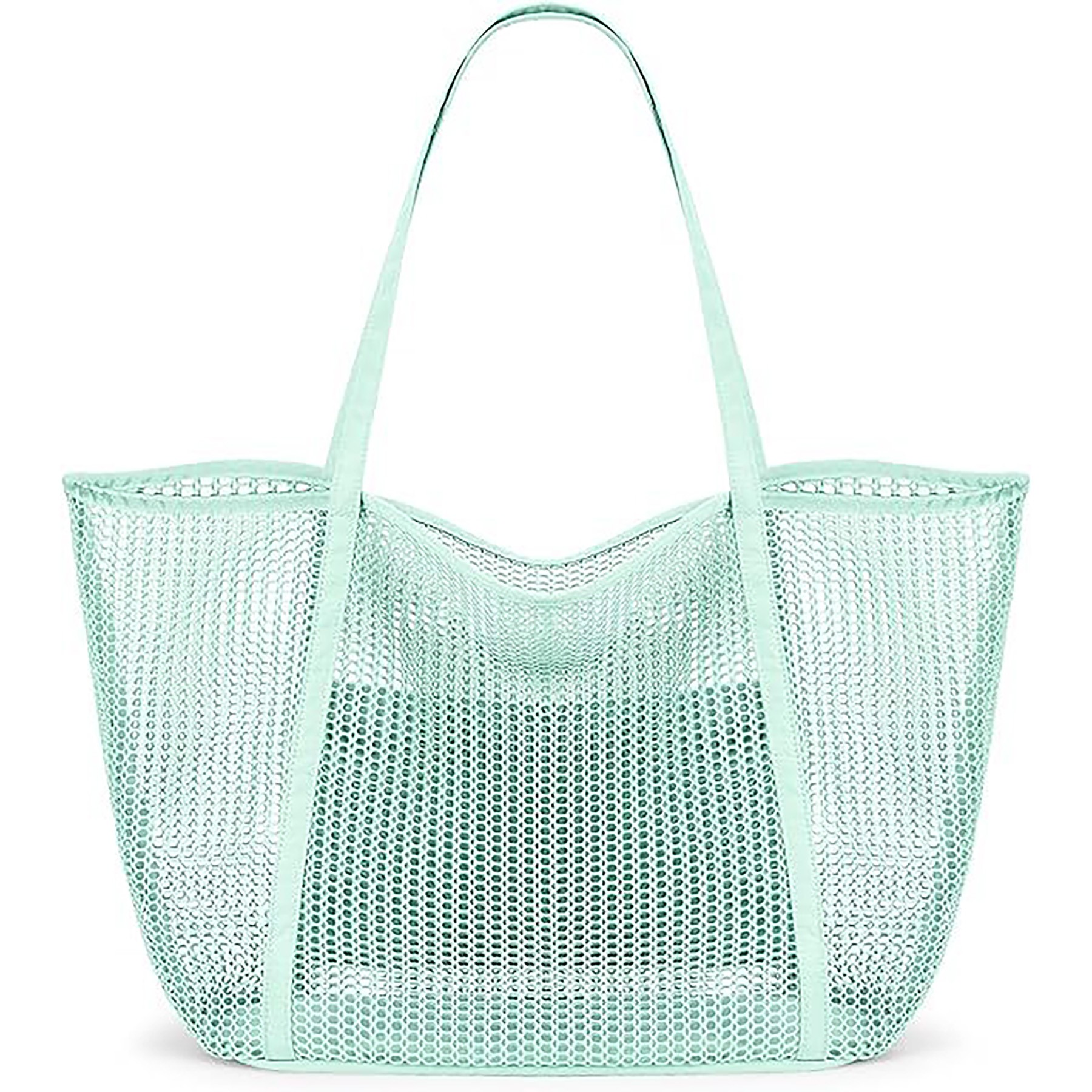 Beach Mesh Tote Bag, custom tote bag with logo imprint 6