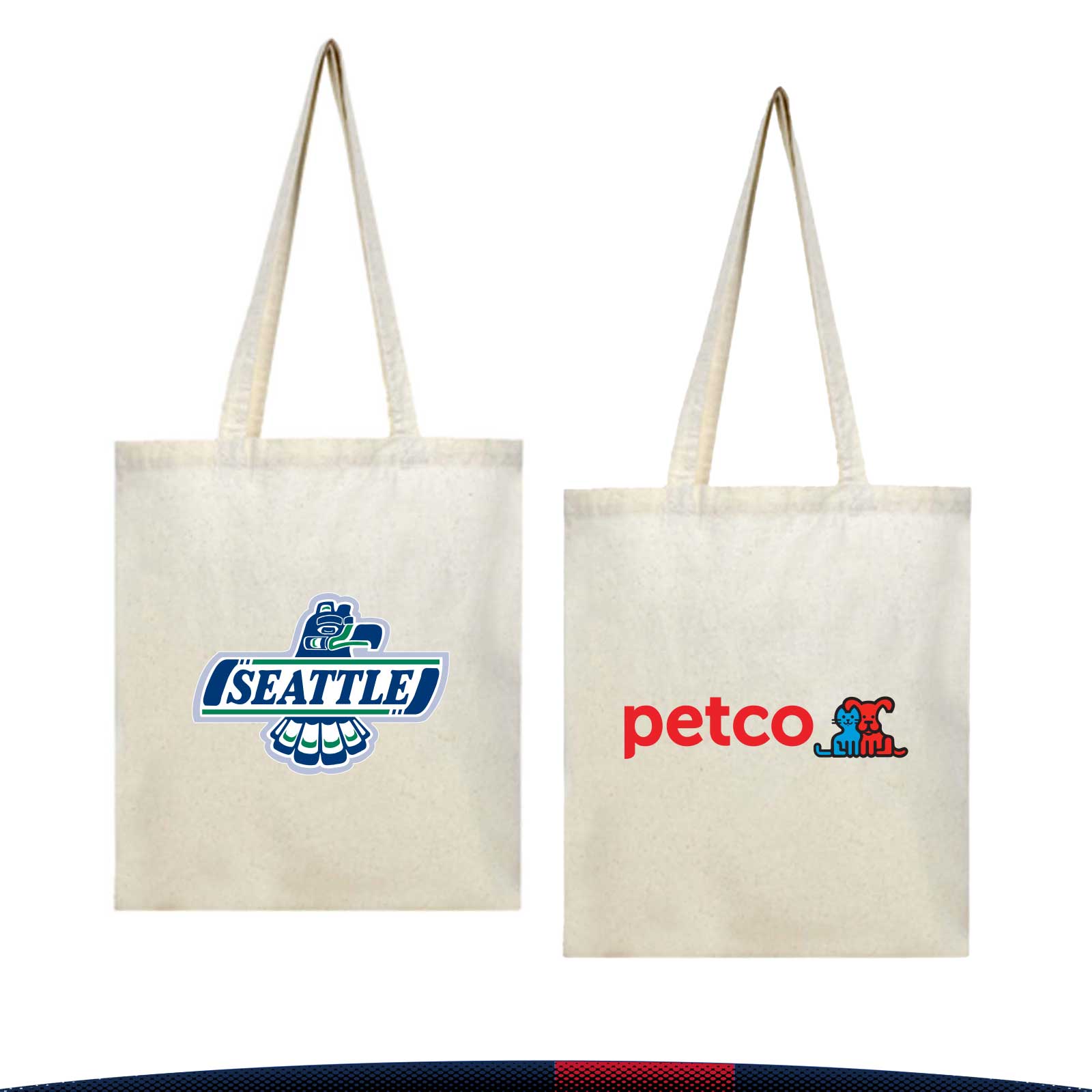 Natural Tote Bag, custom tote bag with logo imprint 5