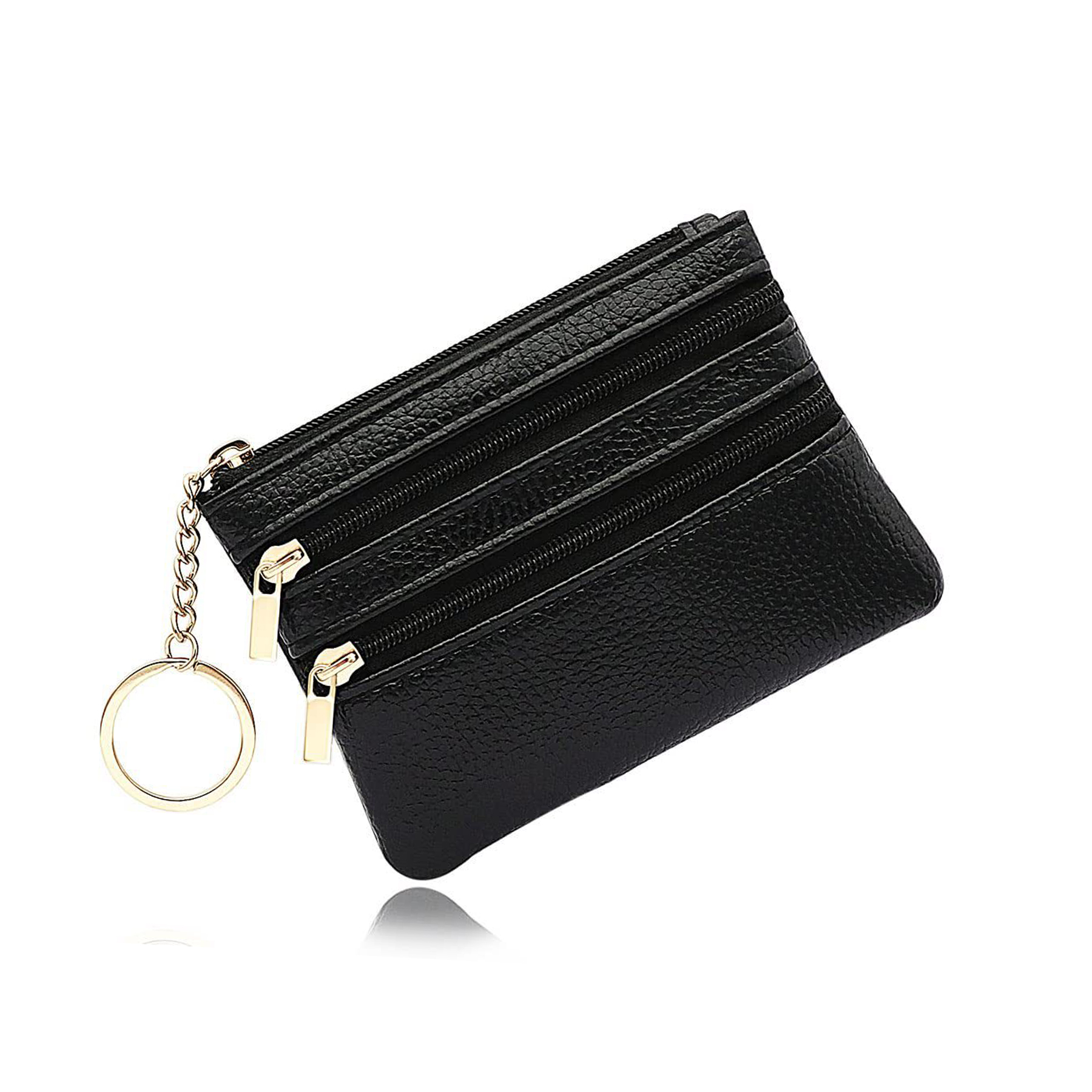 pu RFID anti-theft brush mini wallet 8