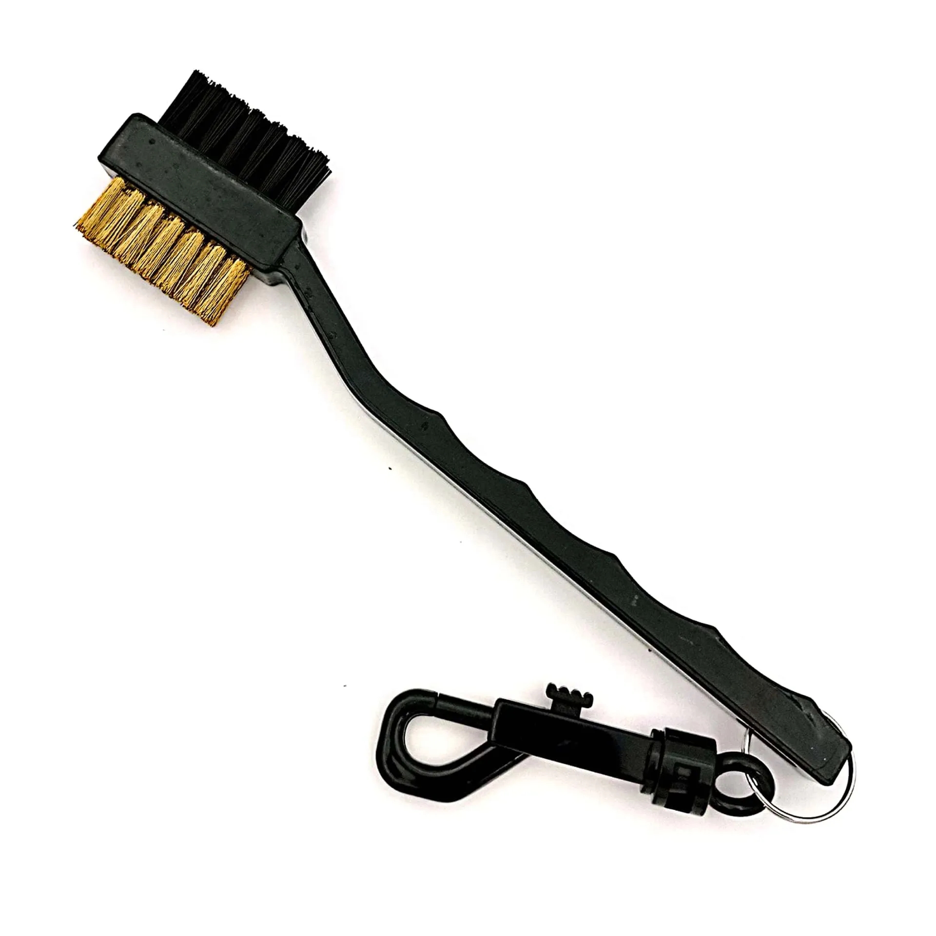 2 Sides Metal and Nylon Bristles PP Golf Cleaning Brushes 3