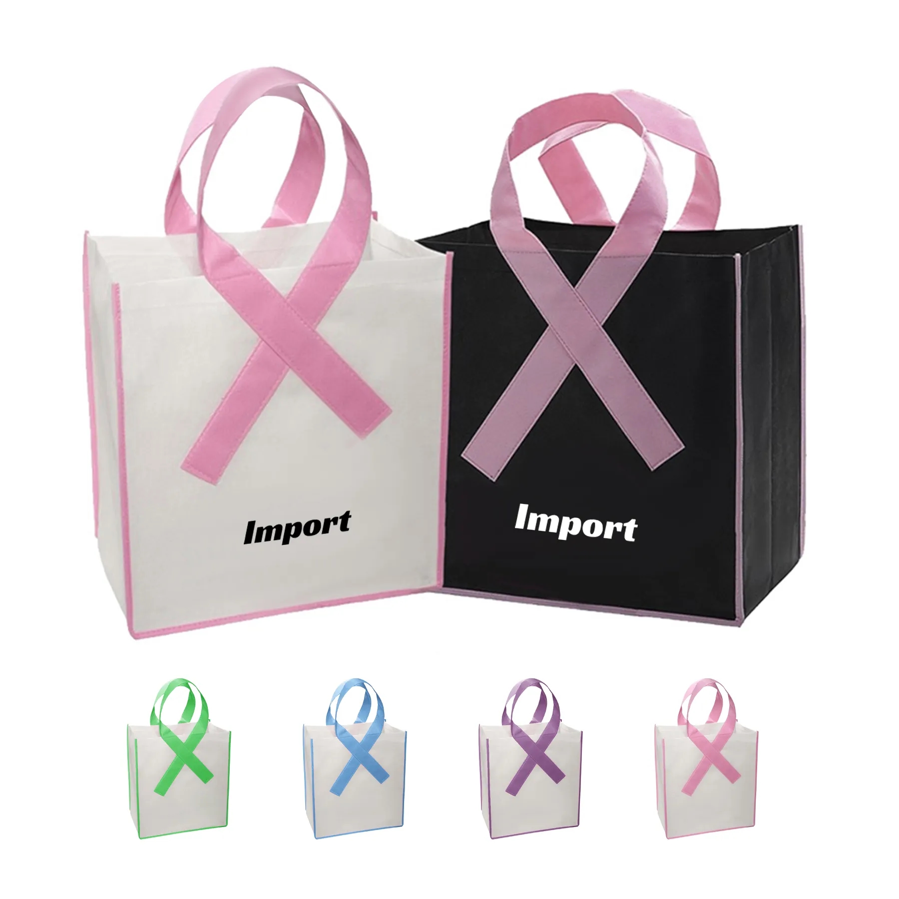 Ribbon Tote Bags 1