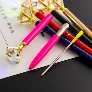 Luxury Big Top Diamond Metal Pen 23