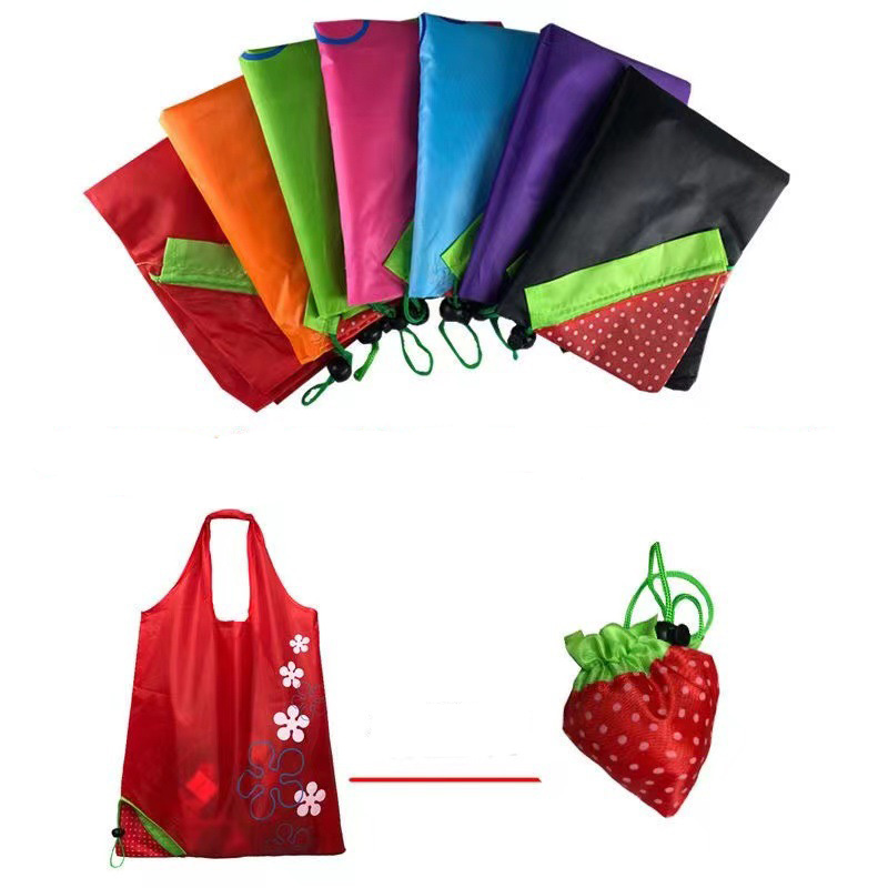 Folding Fruit Styling Drawstring Storage Tote Bag 2
