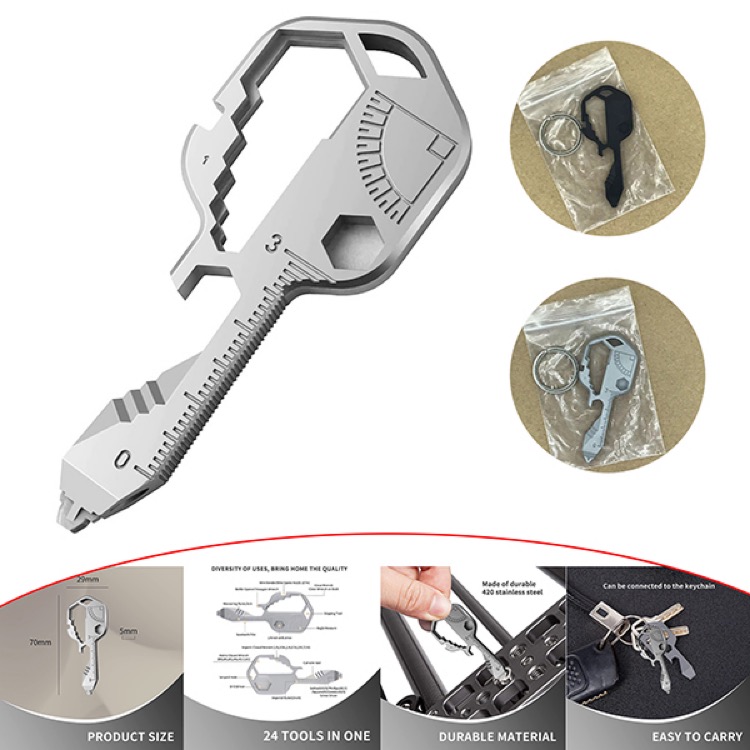 24-in-1 Multi-Tool Keychain 8