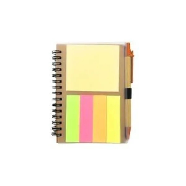 Eco-Friendly Complete Set Spiral Notebook Item # RCRLF-PJOYN 6