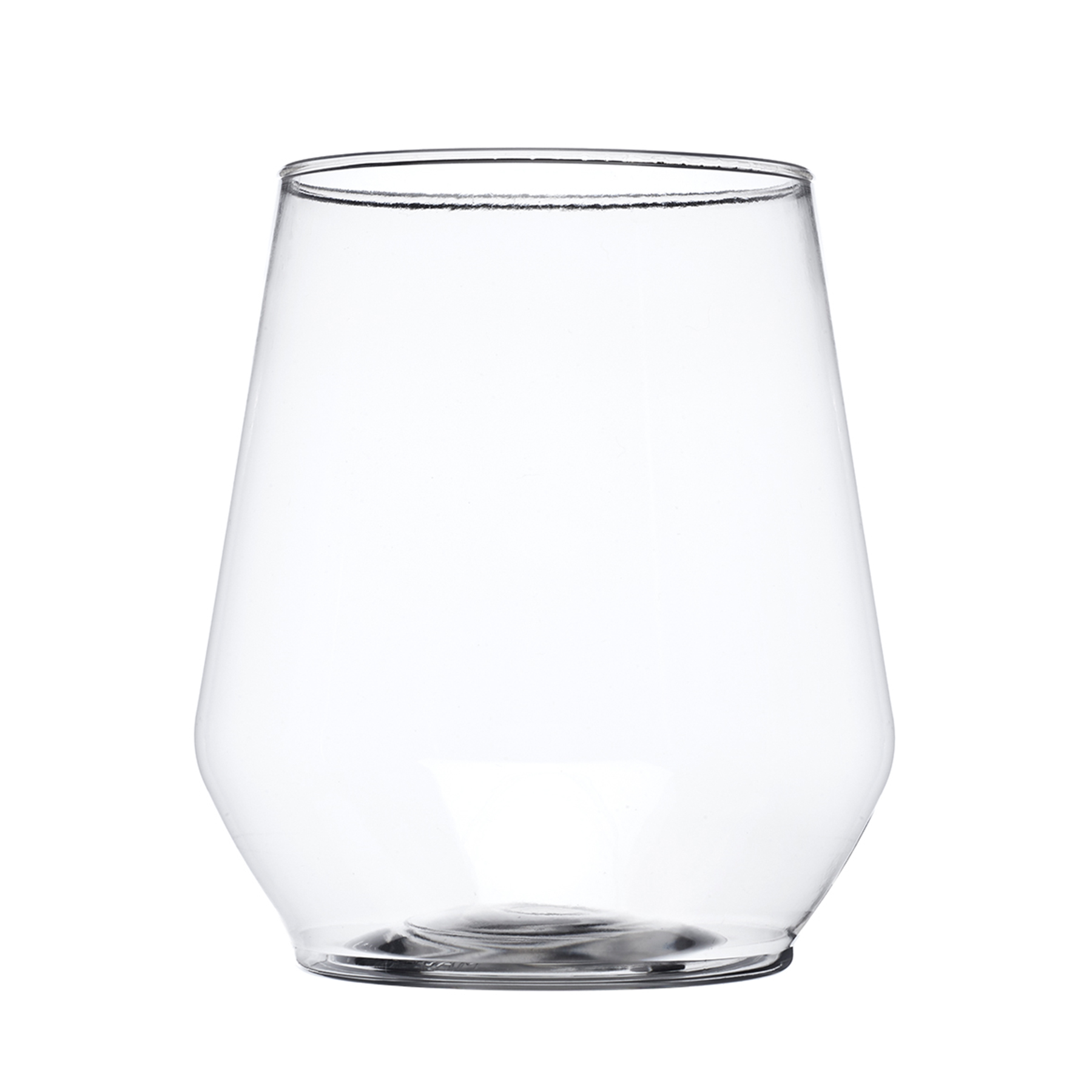Kelsey Stemless Plastic Wine Glasses - 12 OZ. 5