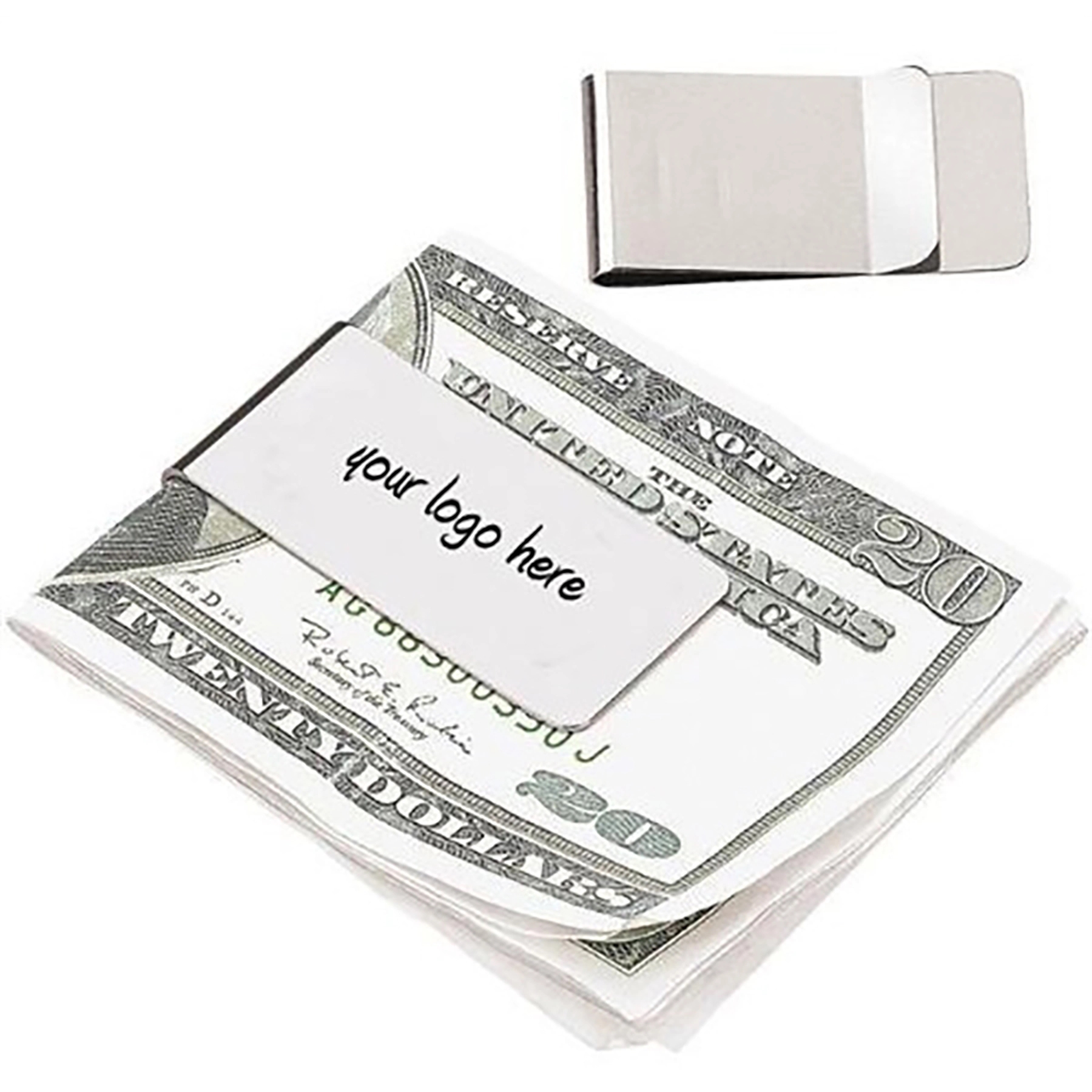 Stainless Steel Executive Money Clip 1