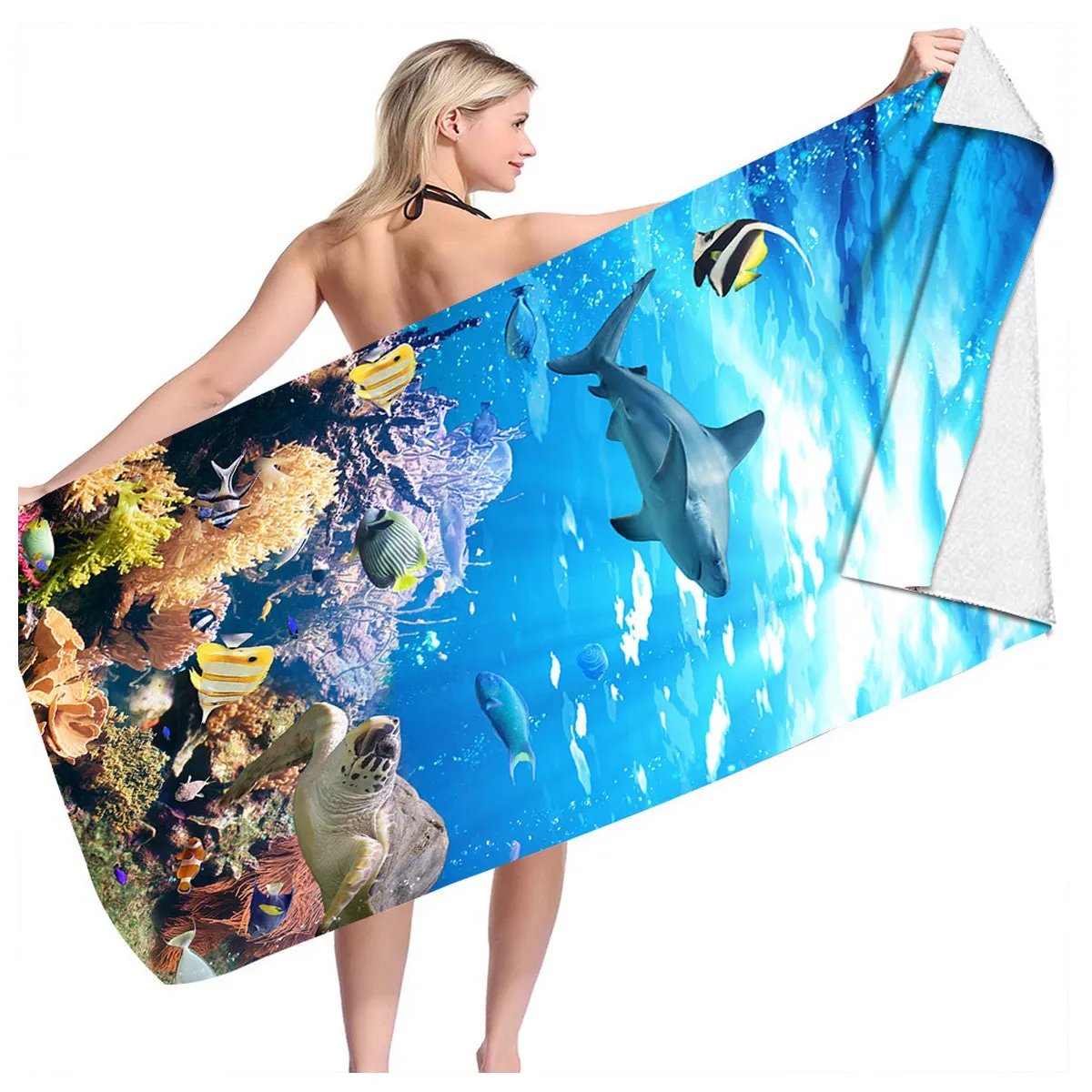 Sublimation Oversized Beach Towel 2