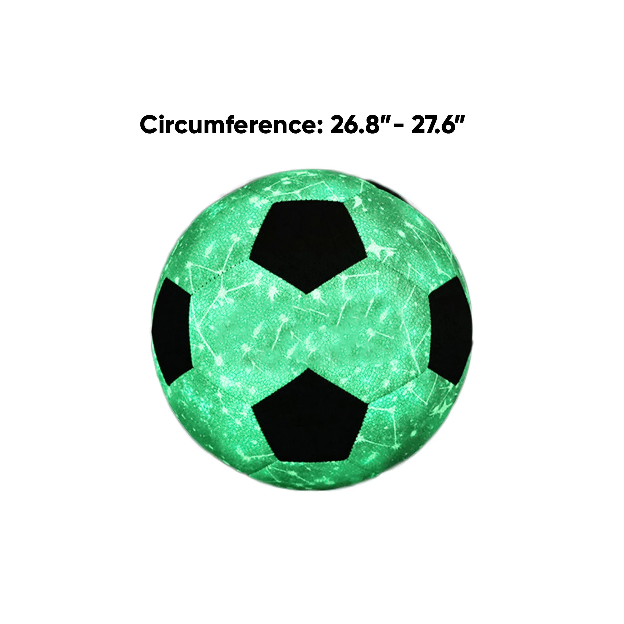 Glow in the Dark Reflective Football 6