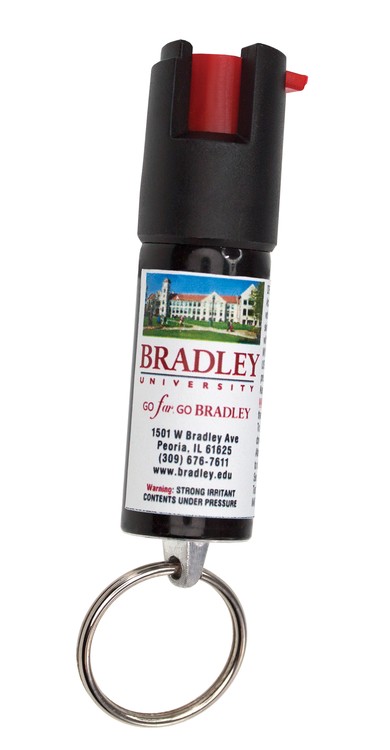 Pepper Spray 0.5 oz. can with key ring