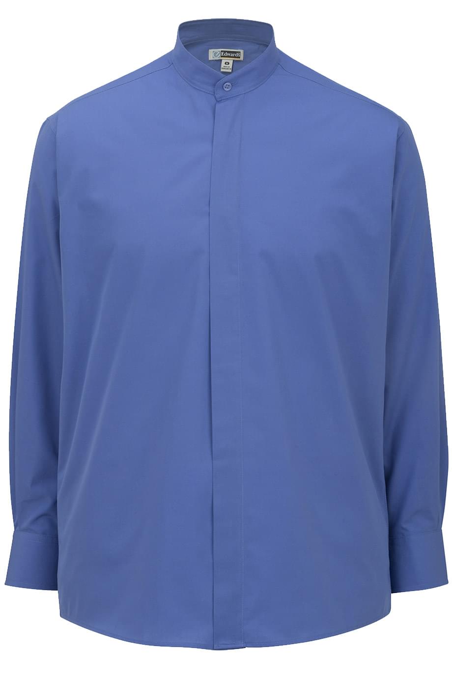 Banded Collar Mens Shirt 6
