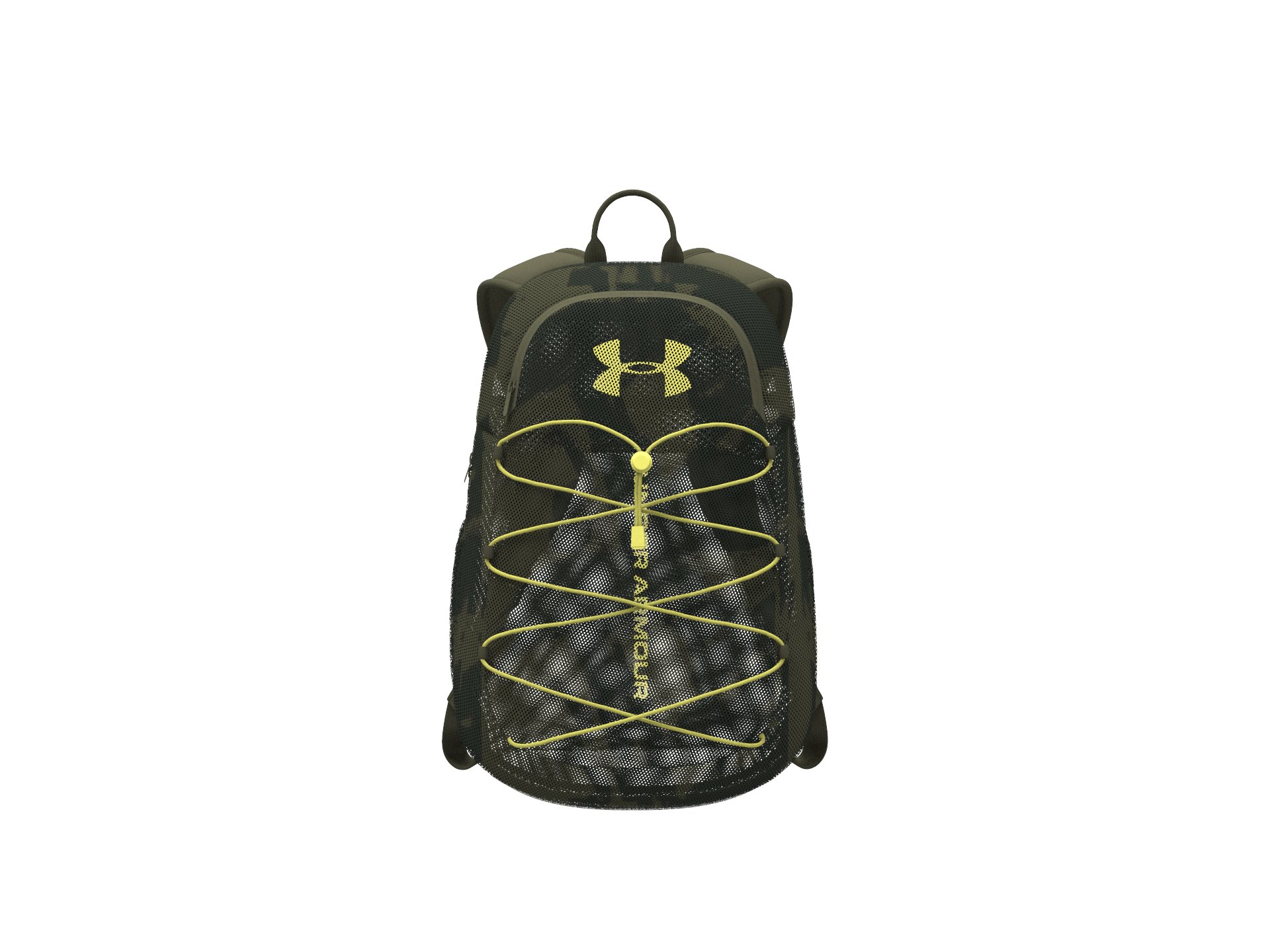 UA Hustle Mesh Backpack 3