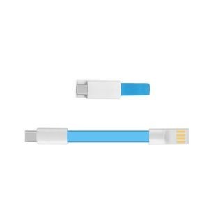 2 In 1 Keychain Charging USB C Cable With Micro USB Option 20