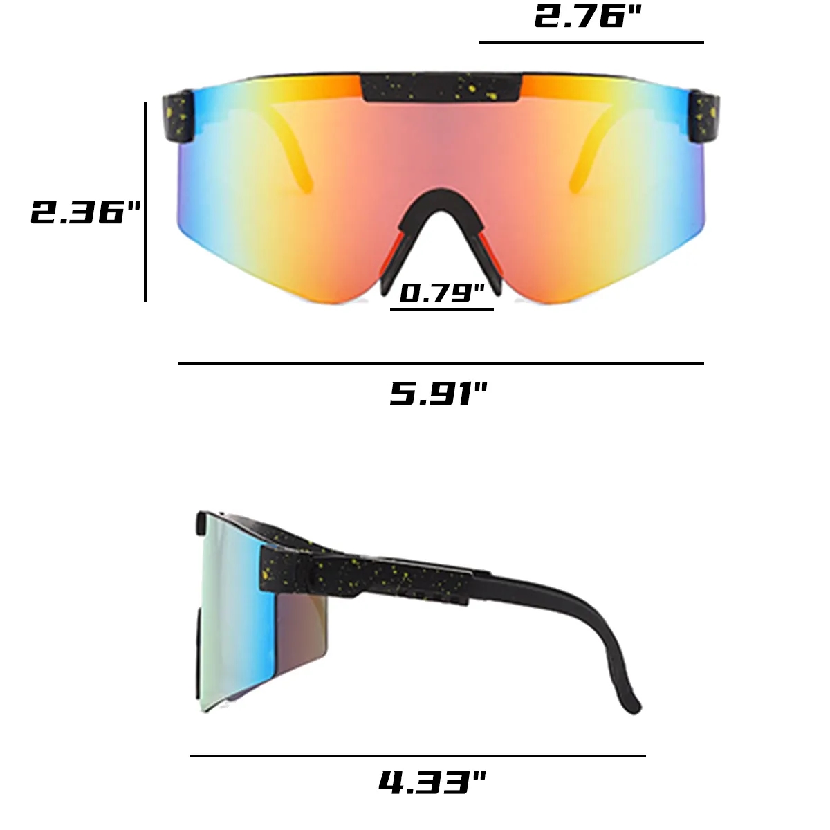 Protection Sports Polarized Sunglasses Cycling Goggles 2