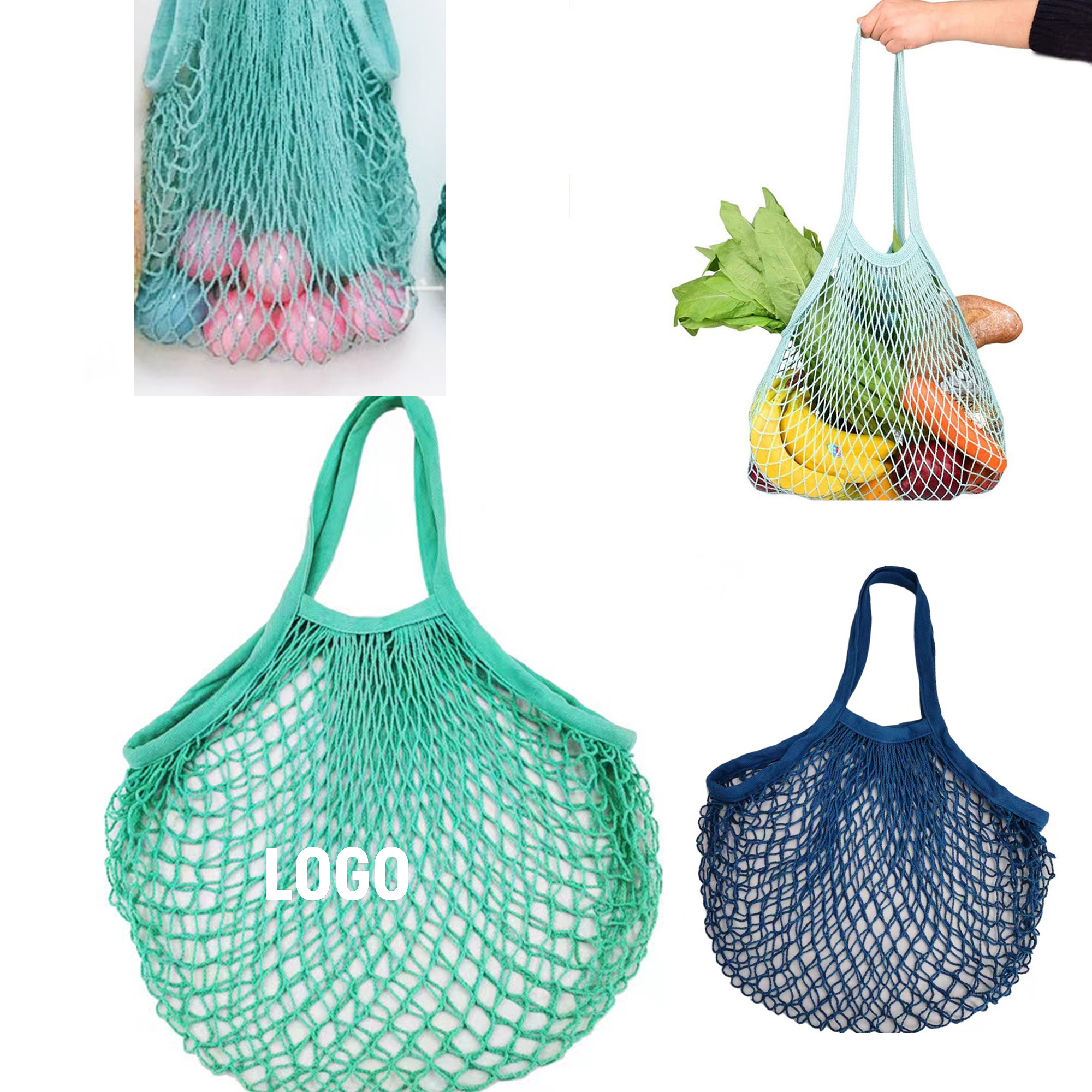 Washable Cotton Organic Beach Tote 1