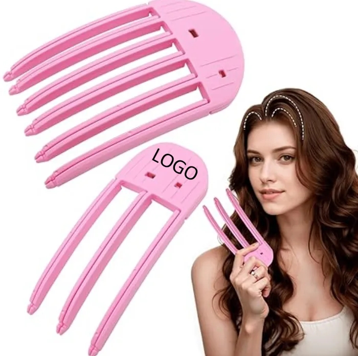 Korean Volumizing Hair Comb Set with Root Clips for Fluffy Bangs No Heat Styling 4