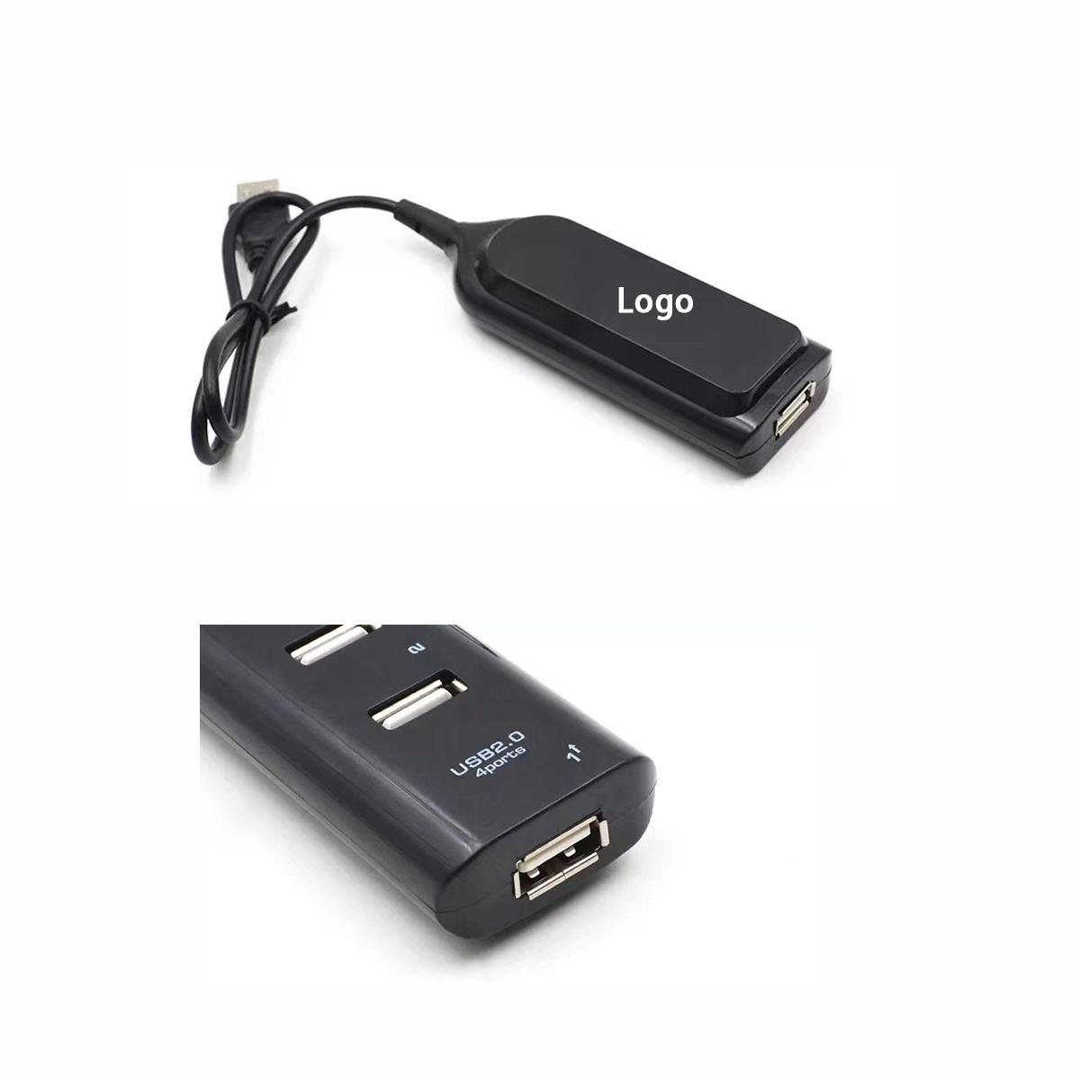 4 Port Usb 2.0 Computer Wire Splitter 4