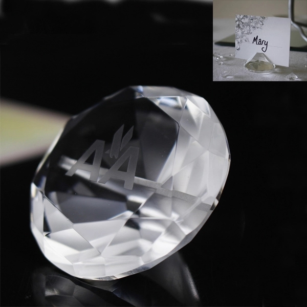 Crystal Diamond Place Card Holders 5