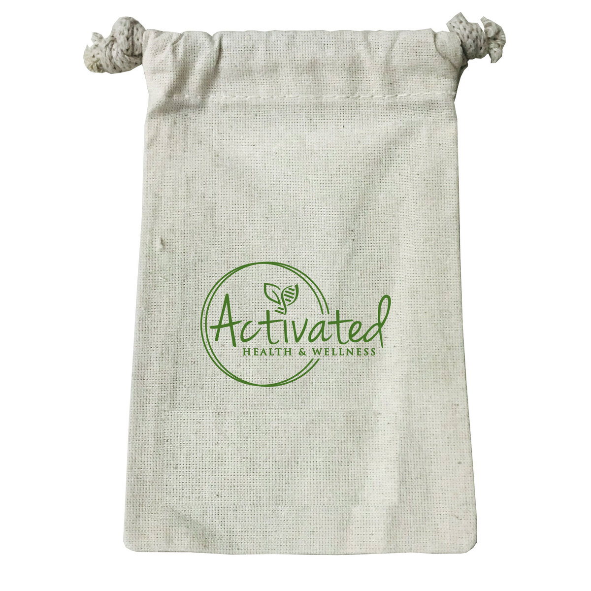 Cotton Drawstring Pouch - 4" x 6"