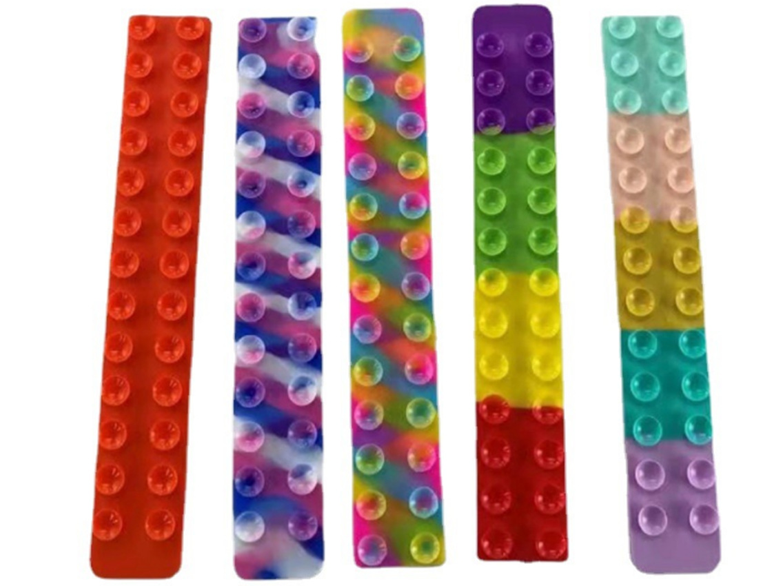 Silicone Decompression Toy Children's Creative Suction Cup Magic Sticker 12