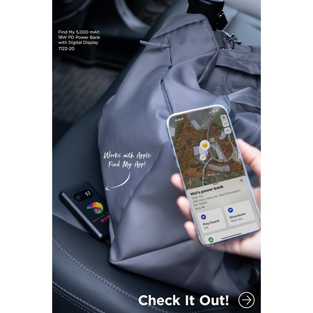 Find My 5000 mAh 18W PD Power Bank/Digital Display 89