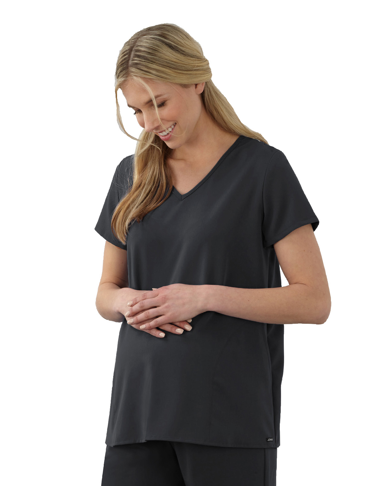 Jockey - Women's 2-Pocket Pleated Back Maternity Scrub Top 2