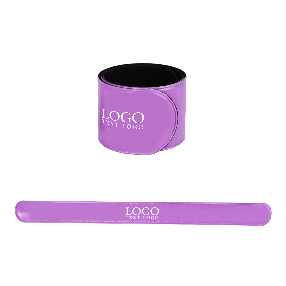 8.66"PVC Outdoor Reflective Slap Bracelets 5