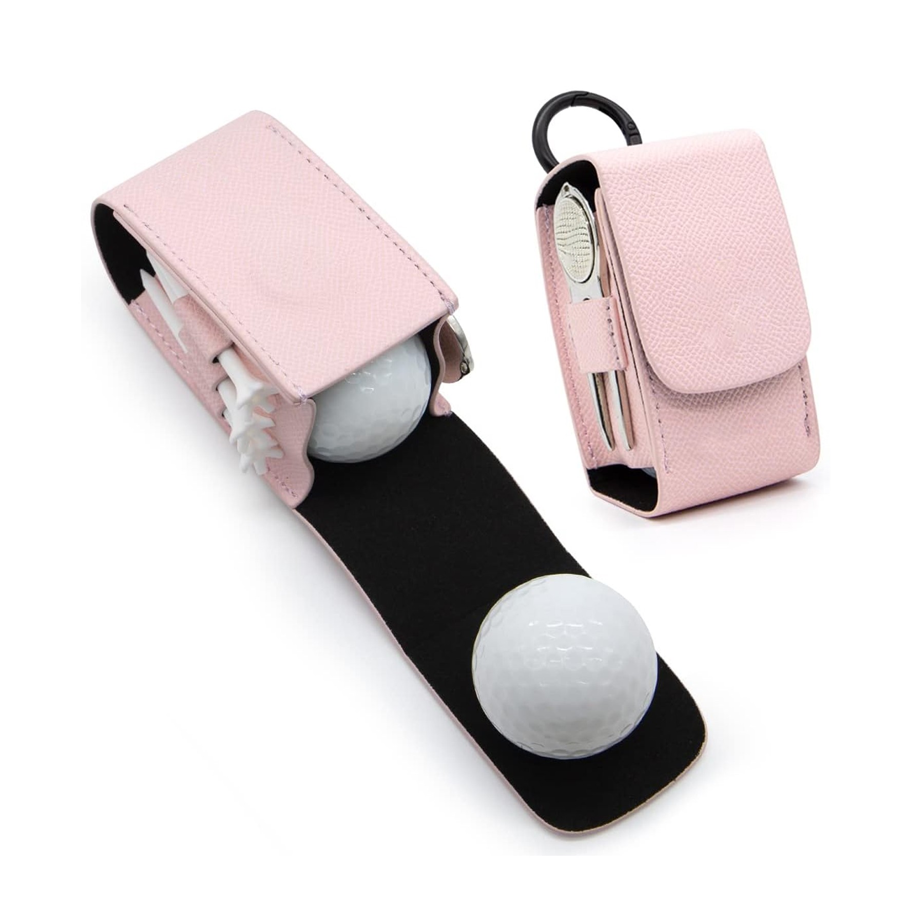 Practical Portable Golf Ball Case Waist Holder Bag 3