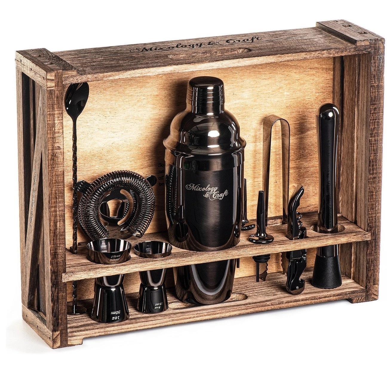 11-Piece Cocktail Bar Set (Stainless Steel) 3