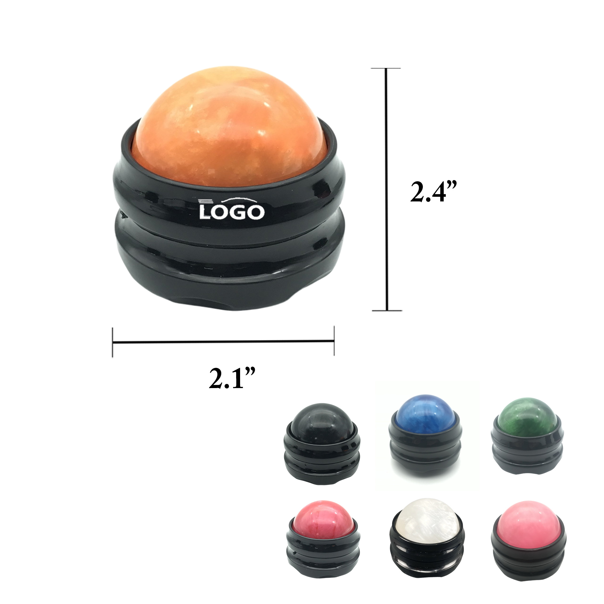 Resin Muscle Relaxation Massage Roller Ball 3