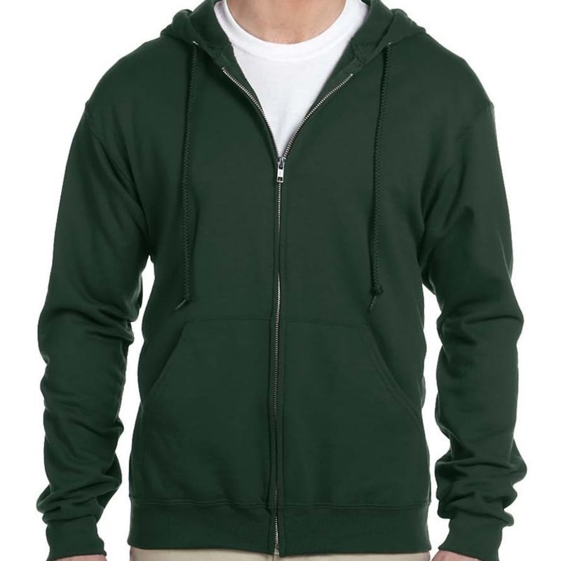 Jerzees 8 Oz., 50/50 NuBlend® Fleece Full-Zip Hood 9